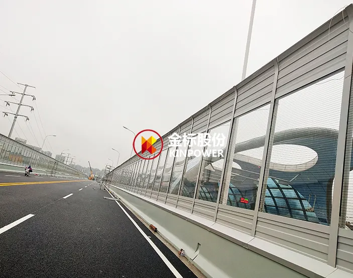 What material should be selected for urban road sound barrier?