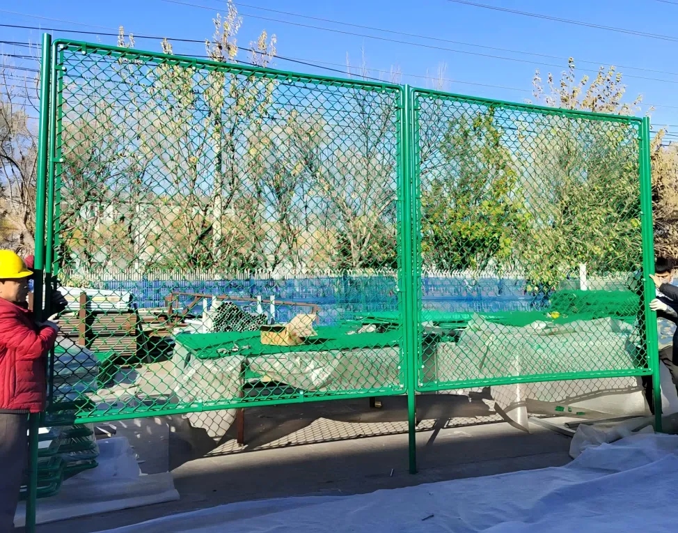 Peru solar power plant fence